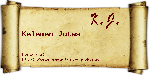 Kelemen Jutas névjegykártya